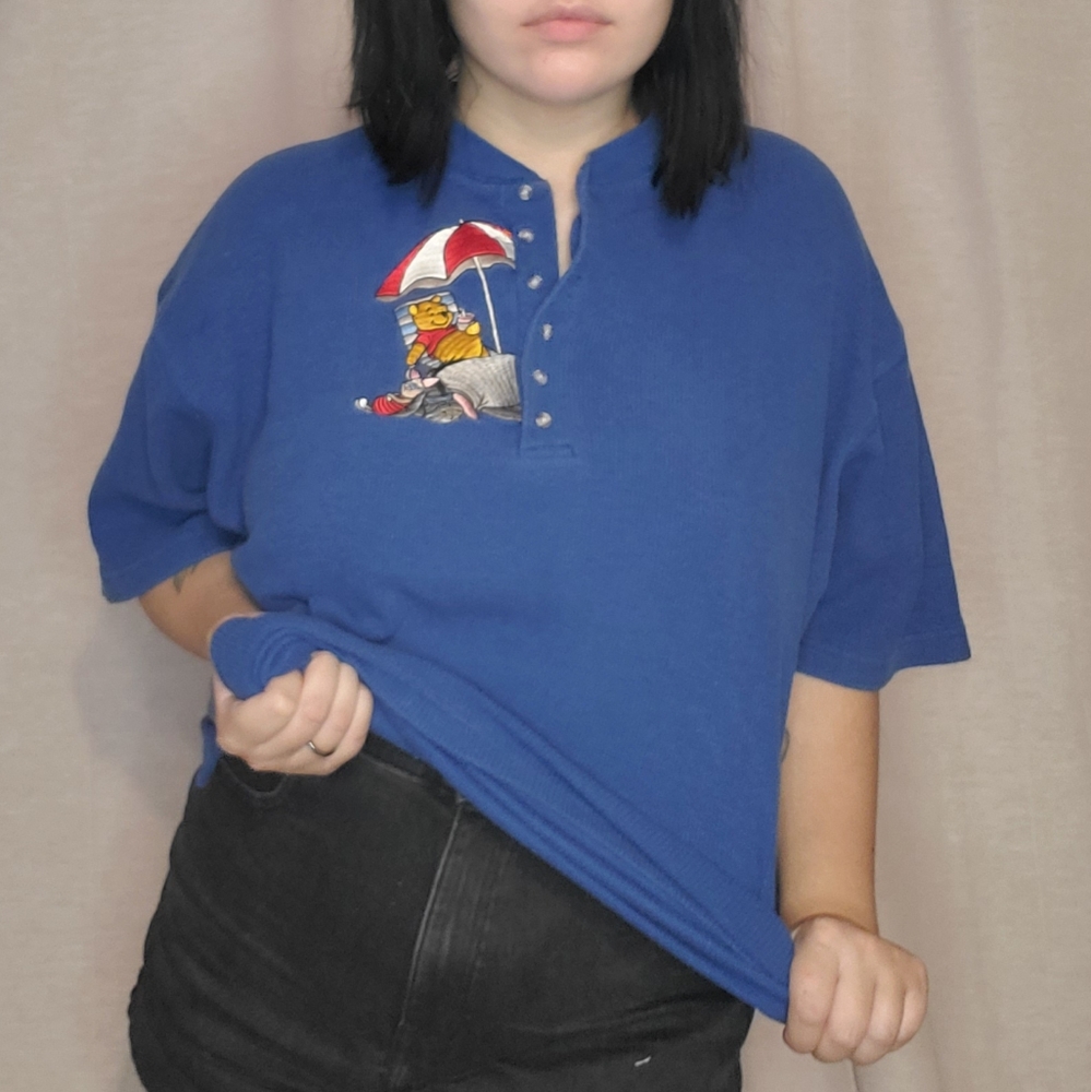 90s Winnie the Pooh henley